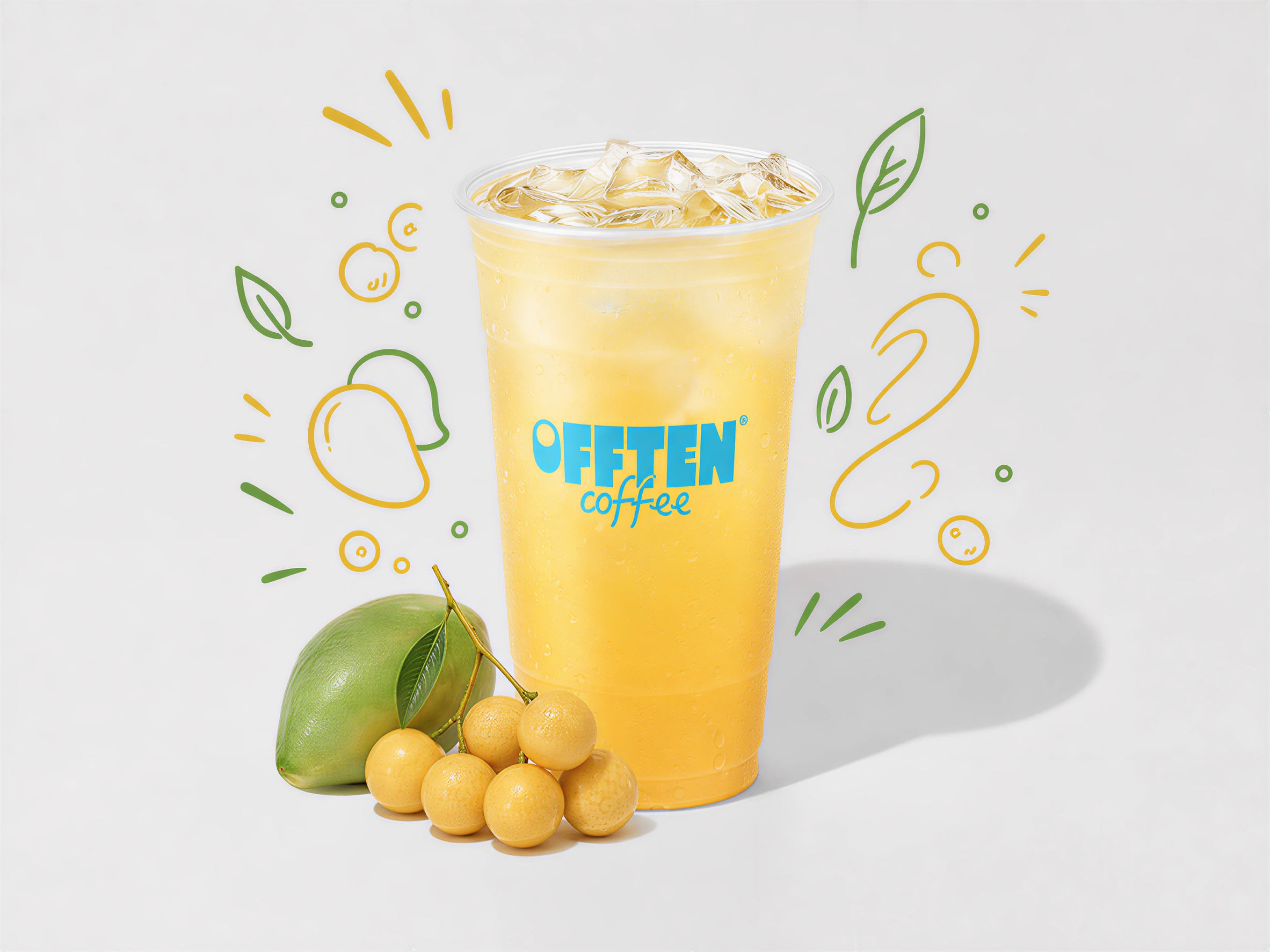 賊大杯青芒黃皮冰茶