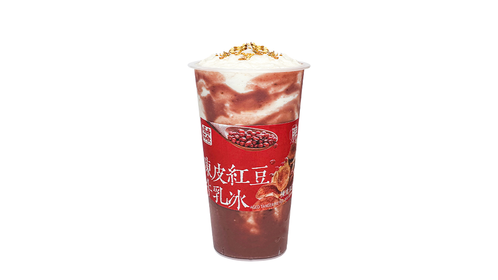 陈皮红豆牛乳冰