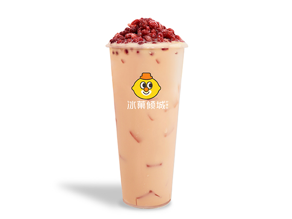 红豆奶茶